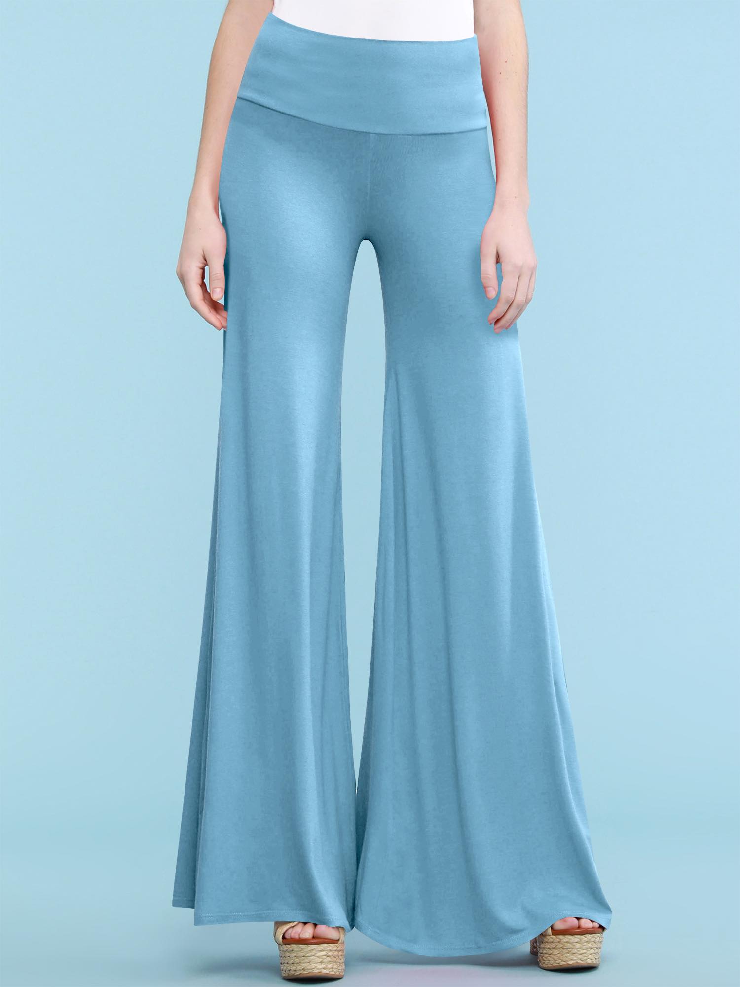 Women's Casual Comfy Wide Leg Palazzo Lounge Pants