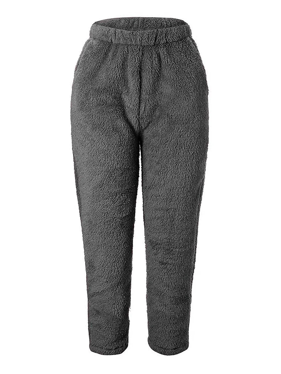 Women's Plush Winter Pajama Lounge Pants for Cozy Comfort